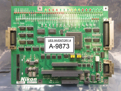 Nikon 4S018-922-B Control Board PCB IU-DRV1-X4P NSR-S307E DUV Scanning Used