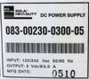 Sola Hevi-Duty 083-00230-0300-05 Linear DC Power Supply New Surplus