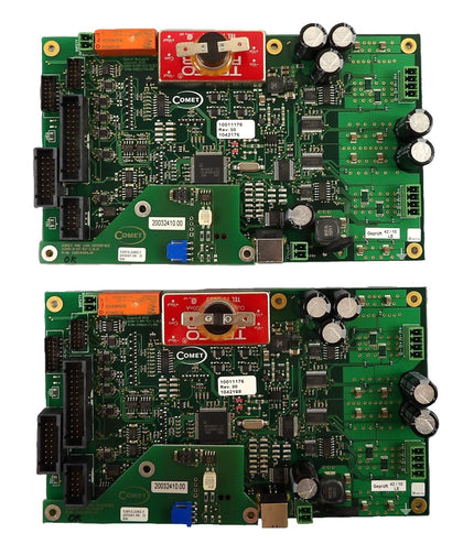 Comet 10011143.00 RF Match Network Control PCB 10011176.00 Lot of 2 Working