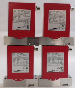 Horiba STEC SEC-Z714AGX Mass Flow Controller MFC 3000SCCM Lot of 4 Surplus