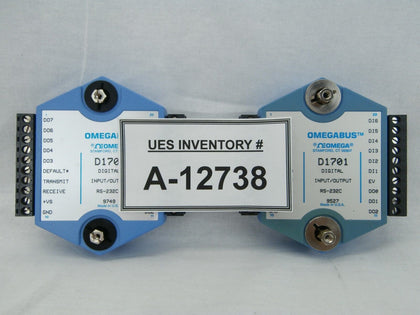 Omega D1701 Digital Input/Output Transmitter OMEGABUS Reseller Lot of 2 Used