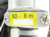 Seiko Seiki SD-8m TMP Turbomolecular Pump Cable 26 Foot 8M Turbo Used Working