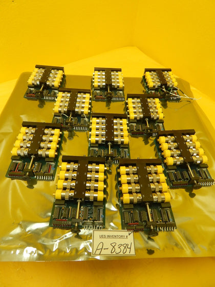 Robitech 980-4825 Pneumatic Control Valve PCB Card 980-4800 Lot of 10 Used