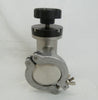 Nor-Cal Products A113802 Manual Angle Isolation Valve Used Working