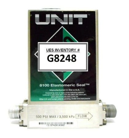 UNIT Instruments UFC-8100 Mass Flow Controller MFC Model 8100 20L H2 New