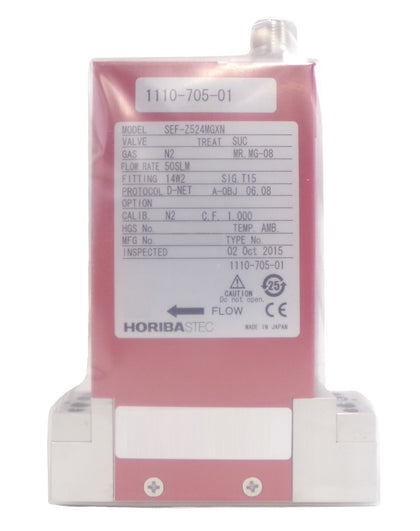 Horiba STEC SEF-Z524MGXN Digital Mass Flow Device MFC Z500 50 SLM N2 New