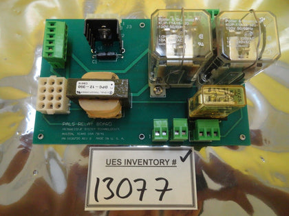 Progressive System Technologies 1000720 PALS Relay Board PCB Rev. B Used Working