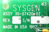 SYSGEN 30-07420-02 ISA BUS Adapter PCB Card Novellus Systems New Surplus