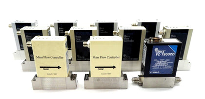 Aera FC-DN780C Mass Flow Controller MFC FC-7800CD Reseller Lot of 11 Working