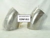 Andron A2KSX4140 Long Radius 45° Stainless UHV Elbow Fitting 2WK Lot of 2 New