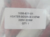 ASM 1058-638-01 Heater-Source 3 E740 220V 229W Heater Jacket Kit Watlow New