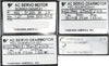 Yaskawa SGMAH-04AAF41 YSC-SGMAV-04-001 Servo Motor Lot of 4 Working Surplus
