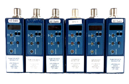 Aera PI-98 Series Mass Flow Controller MFC Lot of 8 Working Surplus