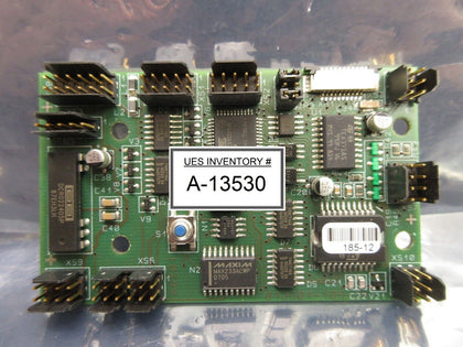 Brooks Automation 013501-185-I4 Interface Board PCB AEZ01 Used Working