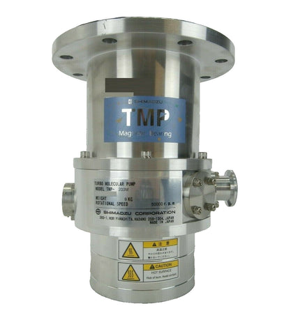 TMP Shimadzu TMP-203M Turbomolecular Vacuum Pump Turbo Tested Working