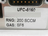 UNIT Instruments UFC-8160 Mass Flow Controller MFC 200 SCCM SF6 Working Spare