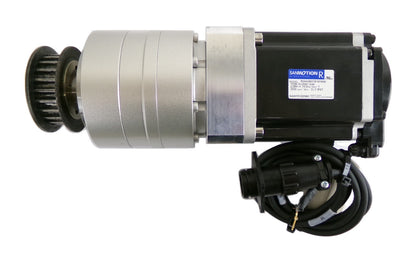 Sanyo Denki R2AA08075FXP00M AC Servo Motor SANMOTION R w/Gearhead Working