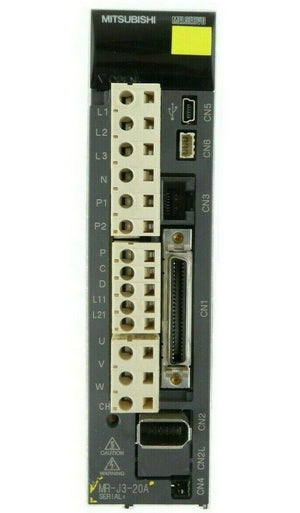 Mitsubishi Electric MR-J3-20A AC Servo Driver MELSERVO AMAT Working Surplus