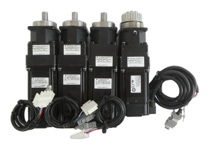 Yaskawa SGMAH-04AAF41 YSC-SGMAV-04-001 Servo Motor Lot of 4 Working Surplus