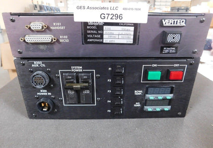 Verteq 1076584-3 / 1076585-1 8201 Primary Processor RD Controller Set