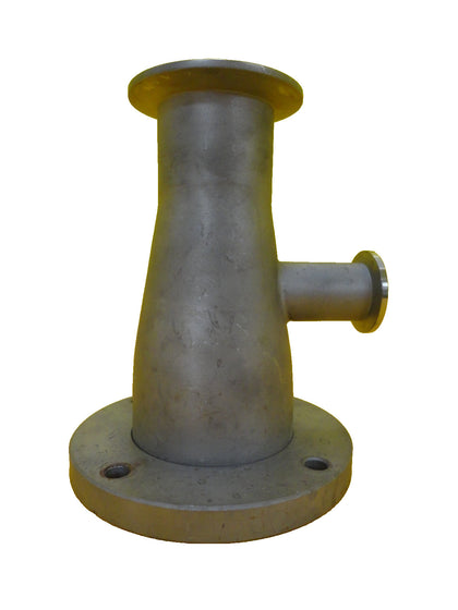 Edwards High Vacuum Conical Reducer Tee ISO63 ISO-F to NW50 NW25 Working