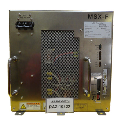 Nikon Precision 4S066-016-2 MSX-F Amplifier Module SPA471G 4S013-684-1 Working