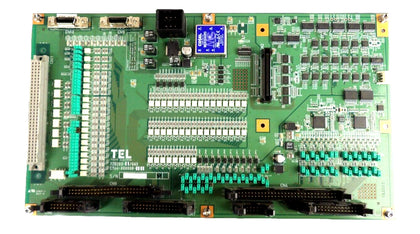 TEL Tokyo Electron C744-000008-11 Gas Interface Board PCB TZB203-1/GAS Working