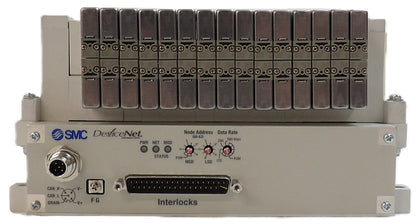 SMC VV5Q11-16-X1601V 16-Port Manifold EX420-SDN2 AMAT Working