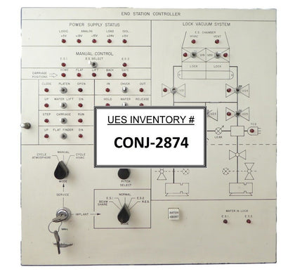 Varian VSEA H0581-1 End Station Operator Interface Control Panel 0147001 Working