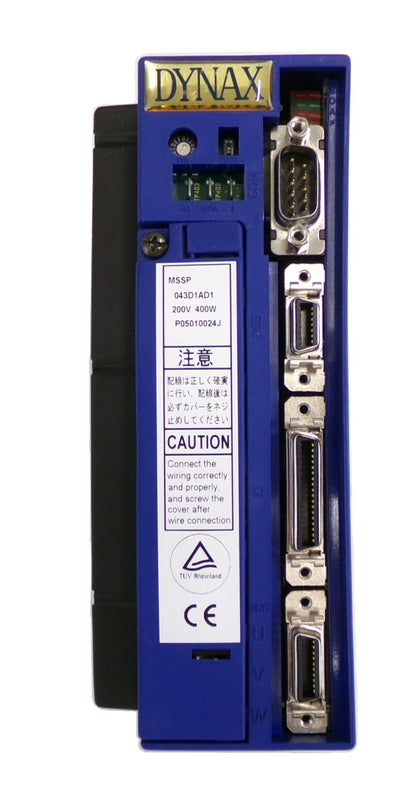 Dynax MSSP043D1AD1 AC Servo Driver Working Surplus
