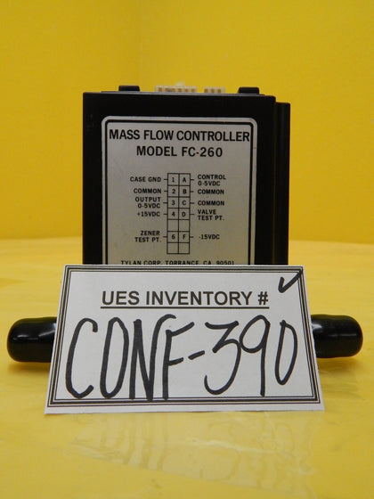 Tylan General FC-260V Mass Flow Controller MFC FC-260 150 SCCM SIH4 Refurbished