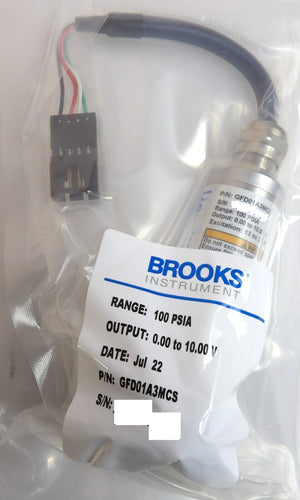 Brooks Instrument GFD01A3MCS Pressure Transducer Reseller Lot of 6 New Surplus