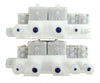 Entegris 888-080080 Chemical Valve Manifold Block Lot of 2 New Surplus