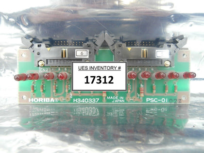 Horiba H340337 LED Indicator Interface Board PCB PSC-01 PD-201A Used Working
