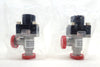 MKS Instruments CV16-K1K1-NCVV Compact Vacuum Valve AMAT 3870-00886 Lot of 2 New