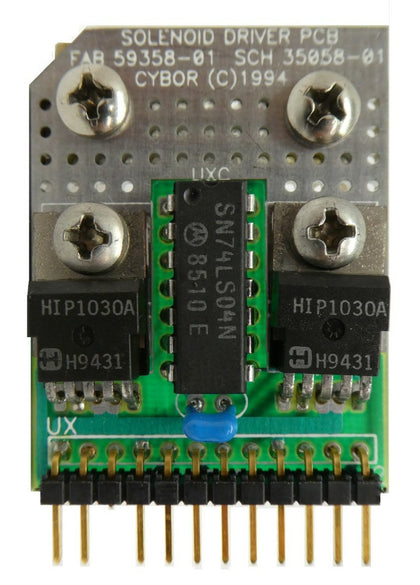 Cybor 35058-01 Photoresist Solenoid Driver PCB 59358-01 506A SVG 90S DUV Working