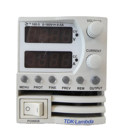 TDK-Lambda Z160-5/CS Programmable DC Power Supply 0-160V 0-5A Working Surplus