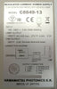 Hamamatsu Photonics C8849-13 Power Supply for Zenon and Mercury-Zenon Lamp Spare