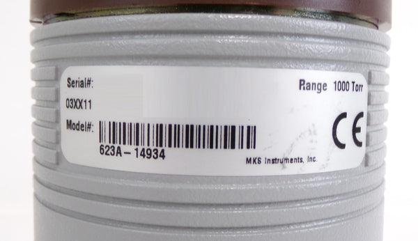 MKS Instruments 623A-14934 Baratron Capacitance Manometer Working ...