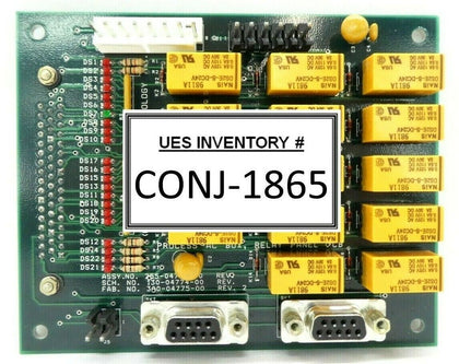 Mattson Technology 255-04774-00 Process AC Box Relay Panel PCB New Surplus