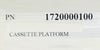Mattson Technology 172-00001-00 Wafer Cassette Platform New Surplus