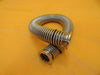 MKS Instruments Flexible Bellows Vacuum Hose NW25 18" Stainless Steel HPS Used