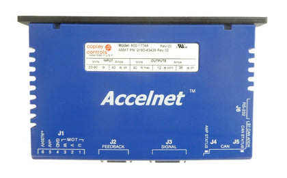 Copley Controls 800-1774A Accelnet AMAT Applied Materials 0190-43438 Working