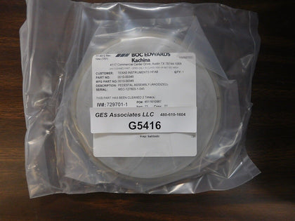 AMAT Applied Materials 0010-00345 150mm Pedestal Assembly Anodized Refurbished