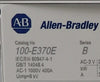 AB Allen-Bradley 100-E370 Direct On Line Contactor Series B Lot of 3 Working