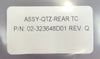 ASM International 02-323648D01 Quartz Rear Thermocouple Assembly New