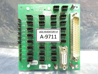 Jenoptik 812100019 Interface Board PCB 083-25 Brooks Automation 812100062 Used