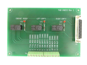 FujiFilm 04033 Cabinet Status Indicator PCB GenStream I/II Working Surplus