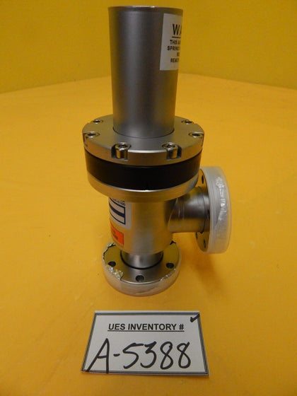 Nor-Cal Products CSVP-1502-CF Pneumatic Copper Seal Angle Valve Used Working