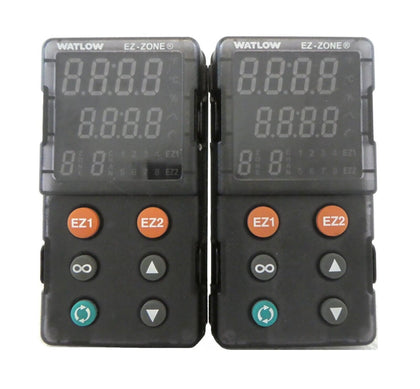 Watlow PM8C2CK-5AEJAAA PID Controller EZ-ZONE Reseller Lot of 2 Working Surplus